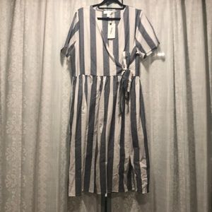 Seaside Striped Midi - Size XL